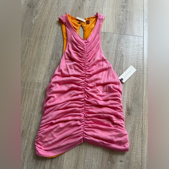 Anthropologie reversible ruched tank - Picture 1 of 4